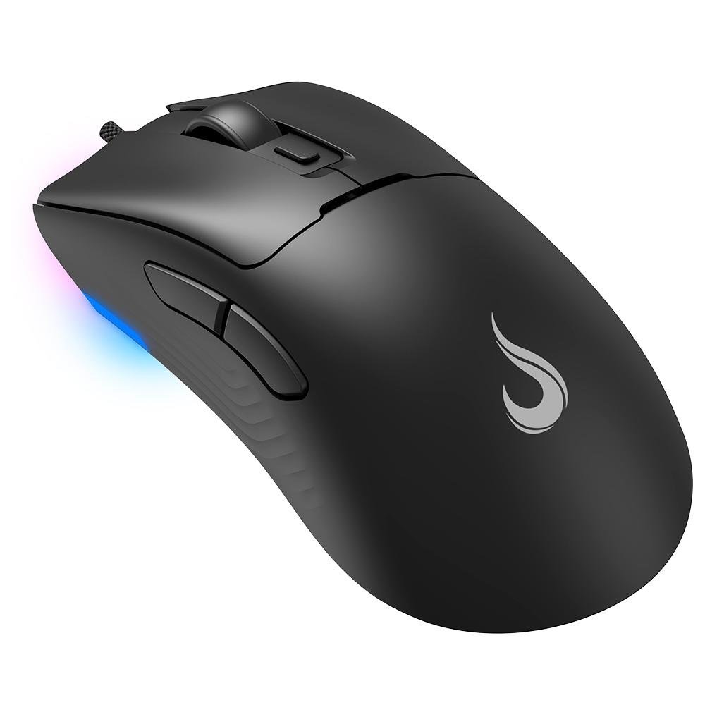 Mouse Gamer ( Balão.info) G1 Pro Black RGB, ( Balão.info) DPI, 8 Botões, Preto - RM-MG-01-FB - foto 2