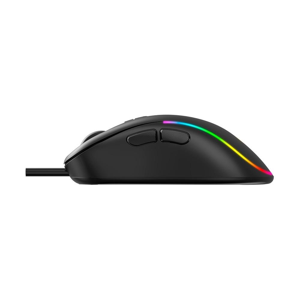 Mouse Gamer Rise Mode G2 Black RGB, 6400 DPI, 7 Botões, Preto - RM-MG-02-FB