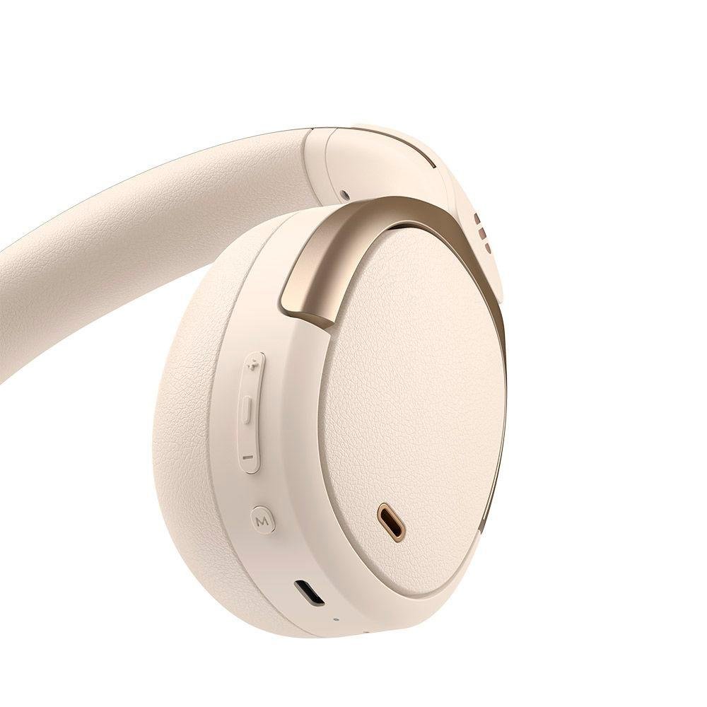 Fone de Ouvido Edifier Bluetooth, Com Cancelamento de Ruído, WH950NB, Marfim - view 5