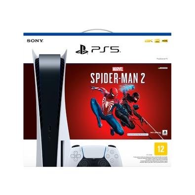 Console Sony PS5 e Marvel's Spider-Man 2