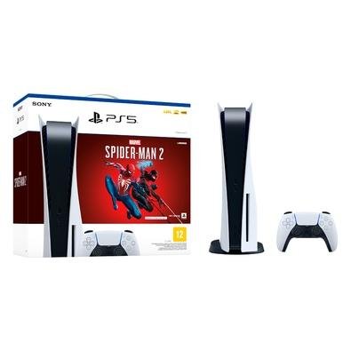 Console Sony PS5 e Marvel's Spider-Man 2