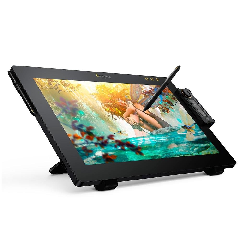 Mesa Digitalizadora Com Tela Xencelabs, Com Caneta, 5080 LPI, 24, 4K, Preto - LPH2412U-A