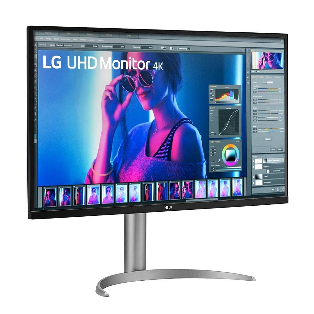 Imagem 4 de 9 do produto Monitor Gamer LG 32" UHD 4K, 144Hz, HDMI, DisplayPort, HDR10, AMD FreeSync Premium, Preto - 32UQ750-W