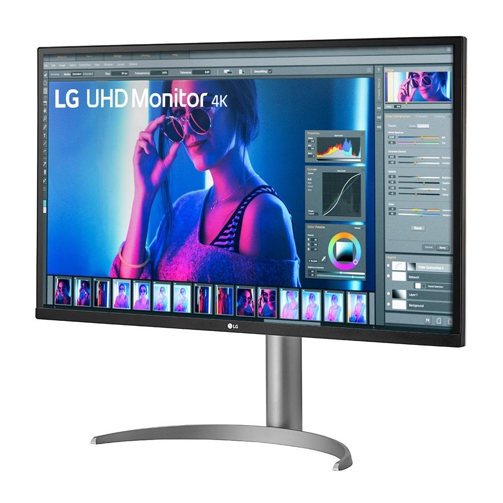 Imagem 5 de 9 do produto Monitor Gamer LG 32" UHD 4K, 144Hz, HDMI, DisplayPort, HDR10, AMD FreeSync Premium, Preto - 32UQ750-W