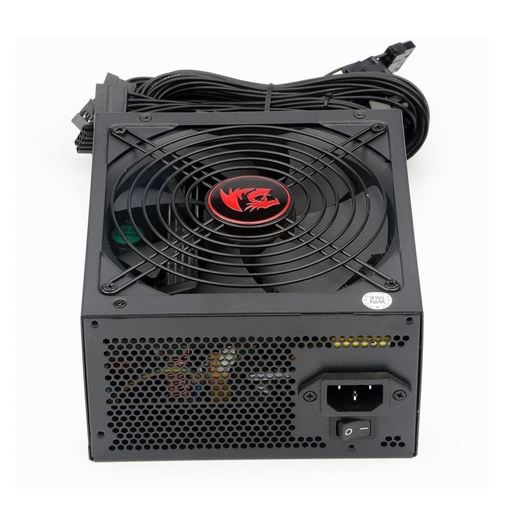 Imagem 4 de 7 do produto Fonte Redragon RGPS, 500W, 80 Plus Bronze, Sem Cabo, Preto - GC-PS001-1
