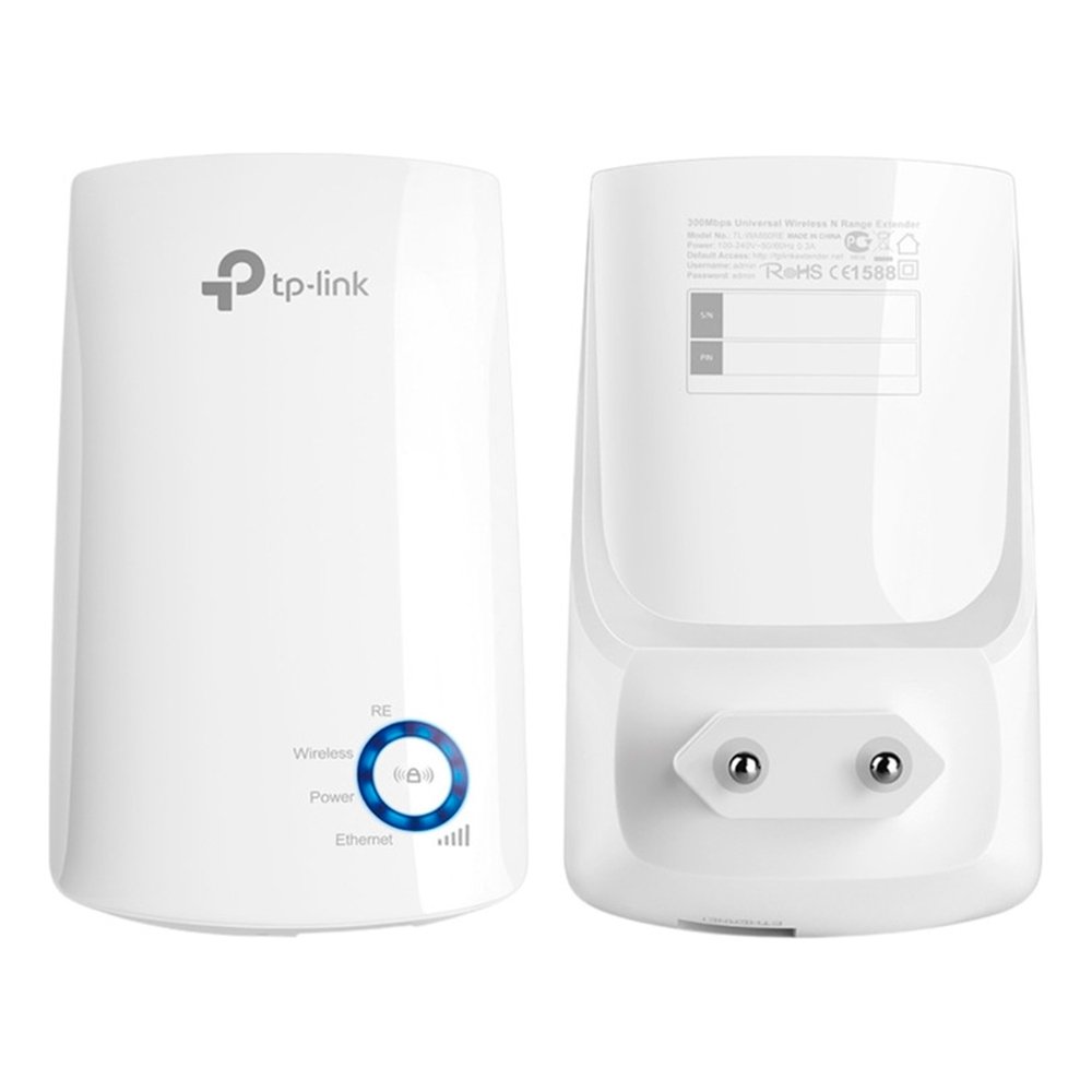 Repetidor Expansor TP-Link Wi-Fi Network, 300Mbps - TL-WA850RE Repetidor Expansor TP-Link Wi-Fi Network, 300Mbps - TL-WA850RE
