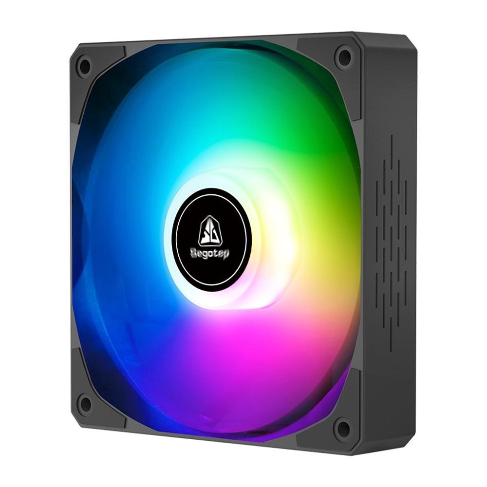 Imagem 3 de 7 do produto Ventoinha Segotep Bezer 12, 120mm, ARGB, Preto - SEG-FAN-BEZ12B-WW