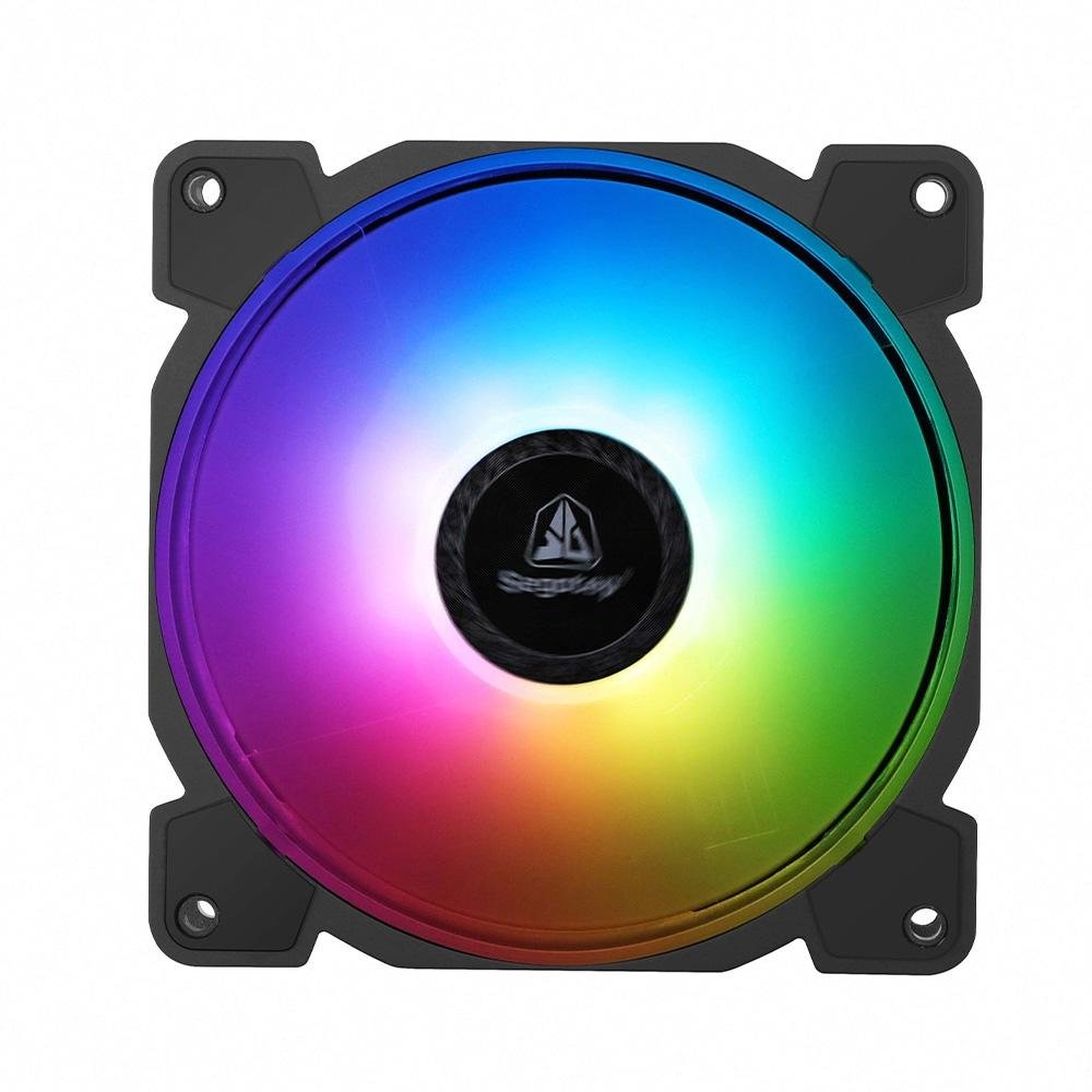 Ventoinha Segotep BF-12, 120mm, ARGB, Preto - SEG-FAN-BF12B-WW