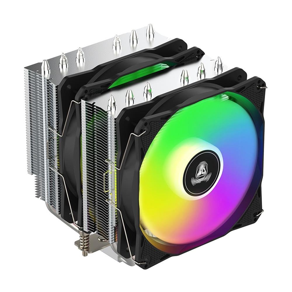 Air Cooler Segotep Cambrian U6, ARGB, AMD/Intel, 120mm, Preto - SEG-AIR-CAU6-WW