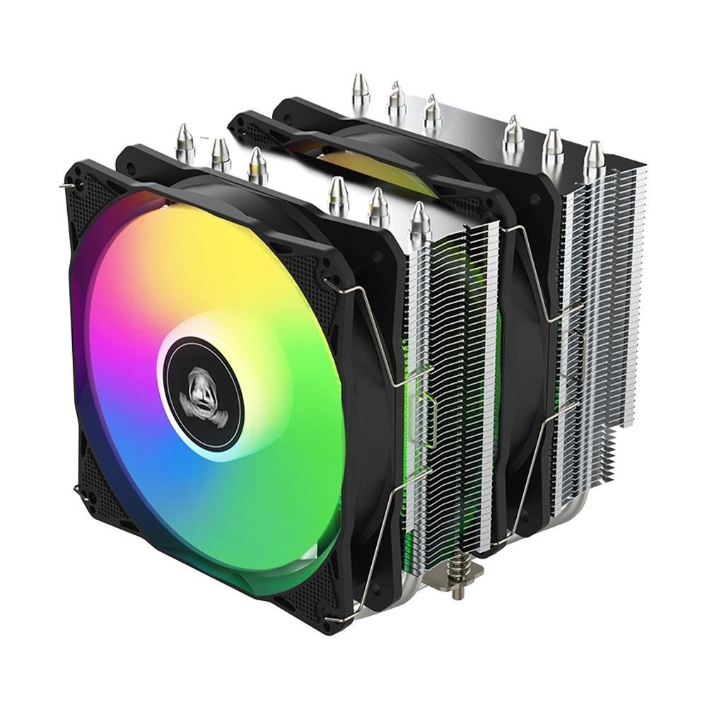 Air Cooler Segotep Cambrian U6, ARGB, AMD/Intel, 120mm, Preto - SEG-AIR-CAU6-WW