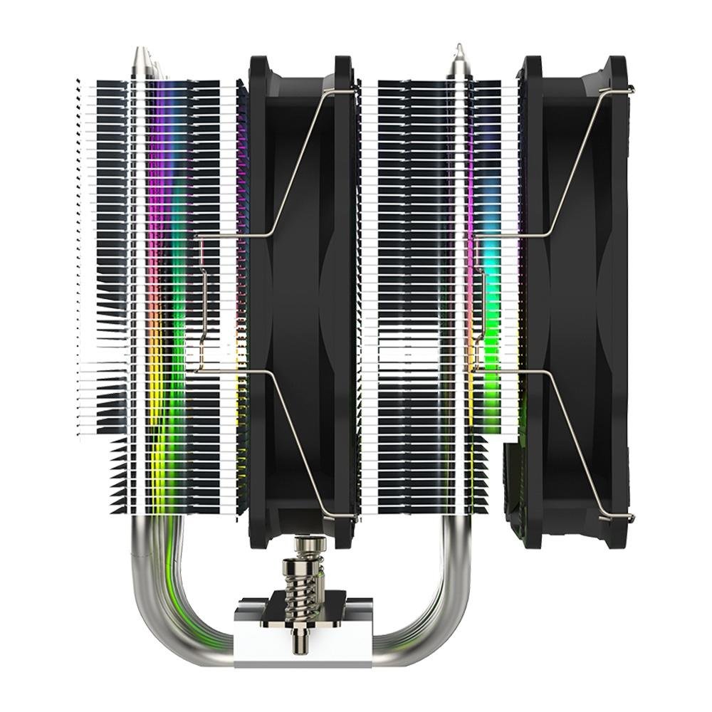 Imagem 9 de 9 do produto Air Cooler Segotep Cambrian U6, ARGB, AMD/Intel, 120mm, Preto - SEG-AIR-CAU6-WW