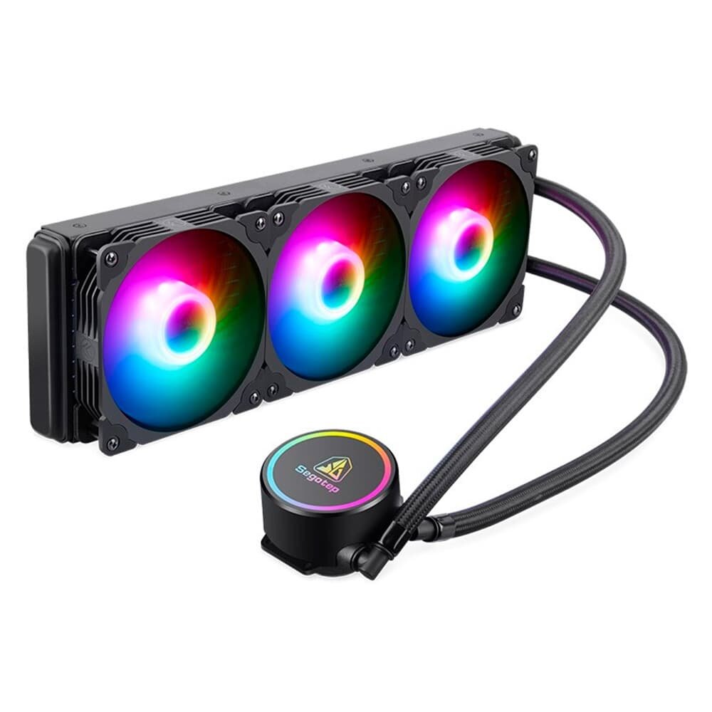 Imagem 2 de 5 do produto Water Cooler Segotep BeCool 360S RGB, 360mm - BeCool 360s RGB