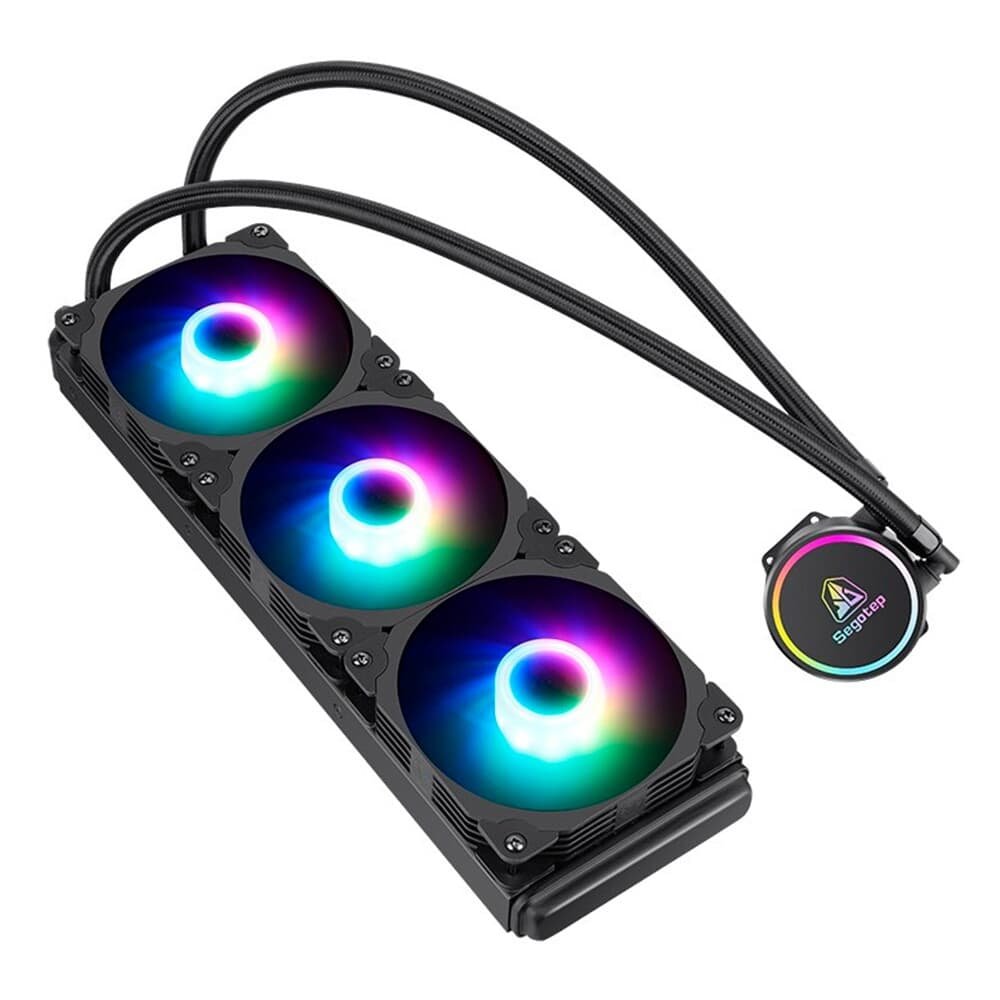 Imagem 4 de 5 do produto Water Cooler Segotep BeCool 360S RGB, 360mm - BeCool 360s RGB