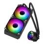 Water Cooler Segotep Beiced II, ARGB, 240mm, AMD/Intel, Preto - SEG-WC-BEL2240B-WW