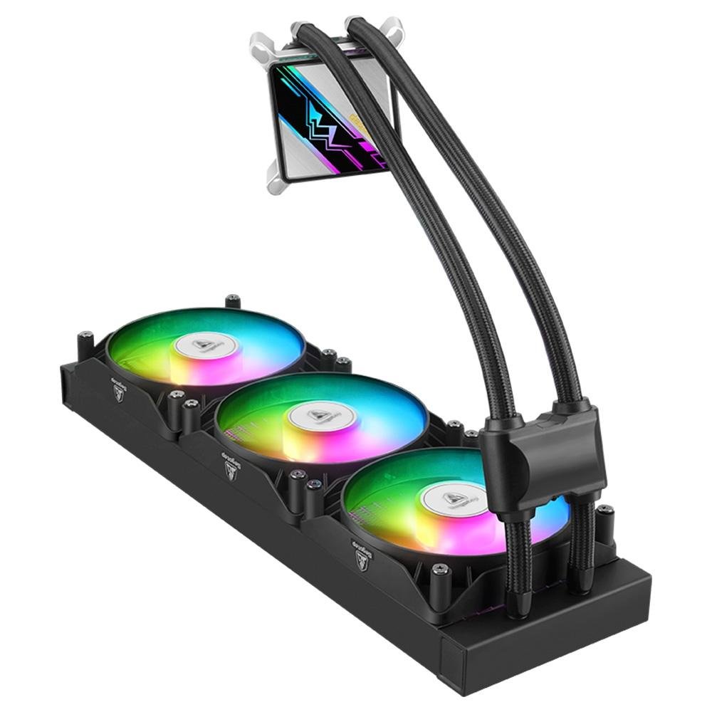Imagem 6 de 7 do produto Water Cooler Segotep KL, ARGB, 360mm, AMD/Intel, Preto - SEG-WC-BC360KL360B-WW