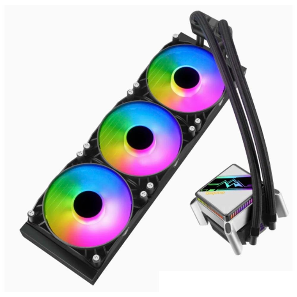 Imagem 3 de 3 do produto Water Cooler Segotep KL, ARGB, 360mm, AMD/Intel, Preto - SEG-WC-KL2360B-WW