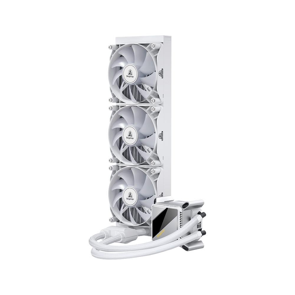 Imagem 6 de 7 do produto Water Cooler Segotep KL, ARGB, 360mm, AMD/Intel, Branco - SEG-WC-KL2360W-WW