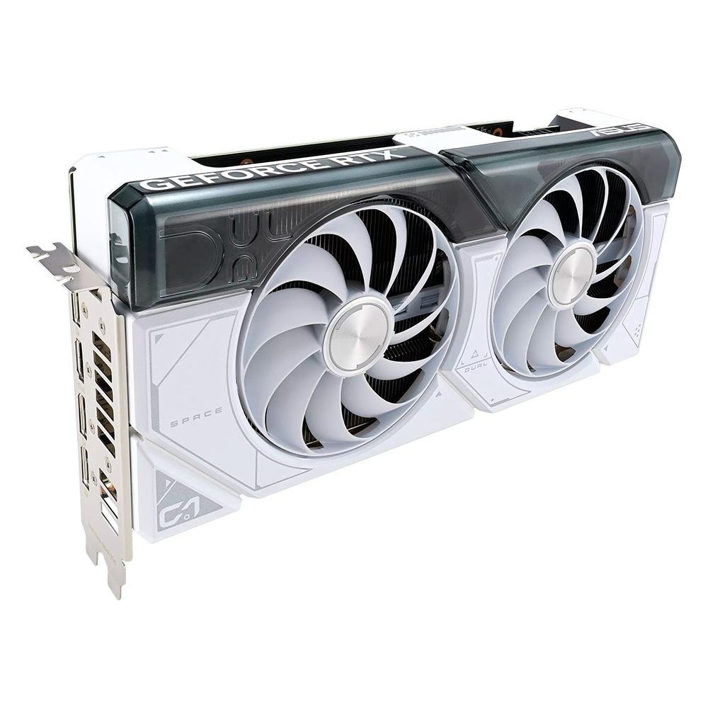 Placa de Vídeo RTX 4070 O12G OC White NVIDIA GeForce, 12GB GDDR6X, DLSS, Ray Tracing, G-Sync - 90YV0IZ4-M0NA00