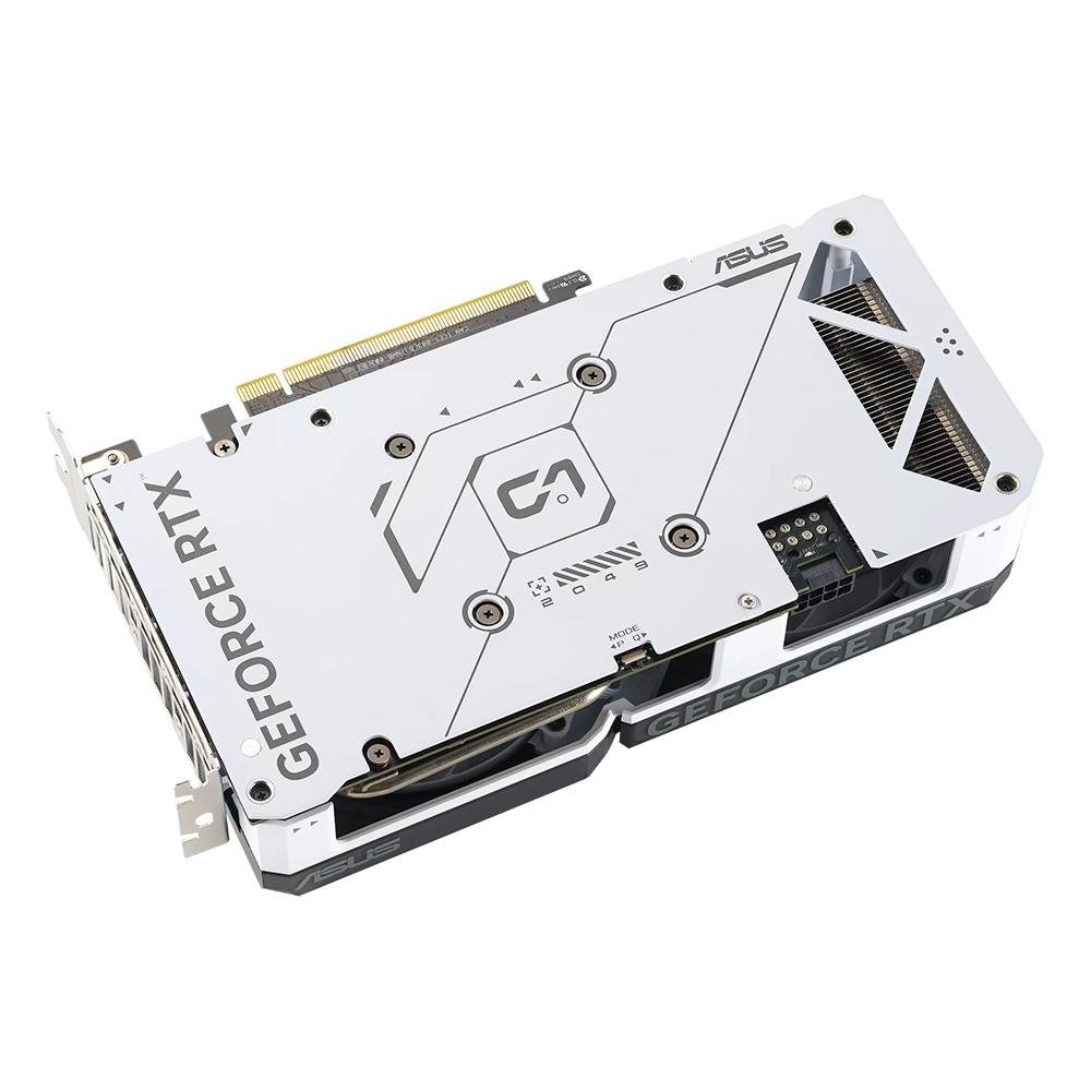 Imagem 17 de 18 do produto Placa de Vídeo RTX 4060 Dual OC 8G White NVIDIA GeForce, 8GB, GDDR6, DLSS, Ray Tracing, G-Sync - 90YV0JC2-M0NA00