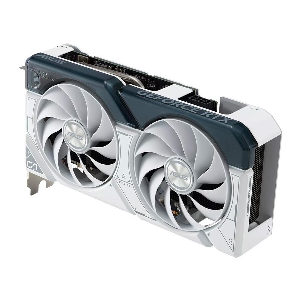 Imagem 12 de 18 do produto Placa de Vídeo RTX 4060 Dual OC 8G White NVIDIA GeForce, 8GB, GDDR6, DLSS, Ray Tracing, G-Sync - 90YV0JC2-M0NA00
