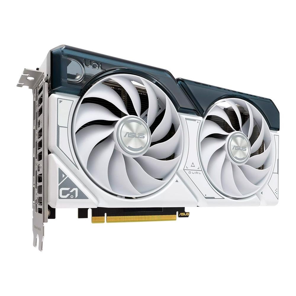 Imagem 10 de 18 do produto Placa de Vídeo RTX 4060 Dual OC 8G White NVIDIA GeForce, 8GB, GDDR6, DLSS, Ray Tracing, G-Sync - 90YV0JC2-M0NA00
