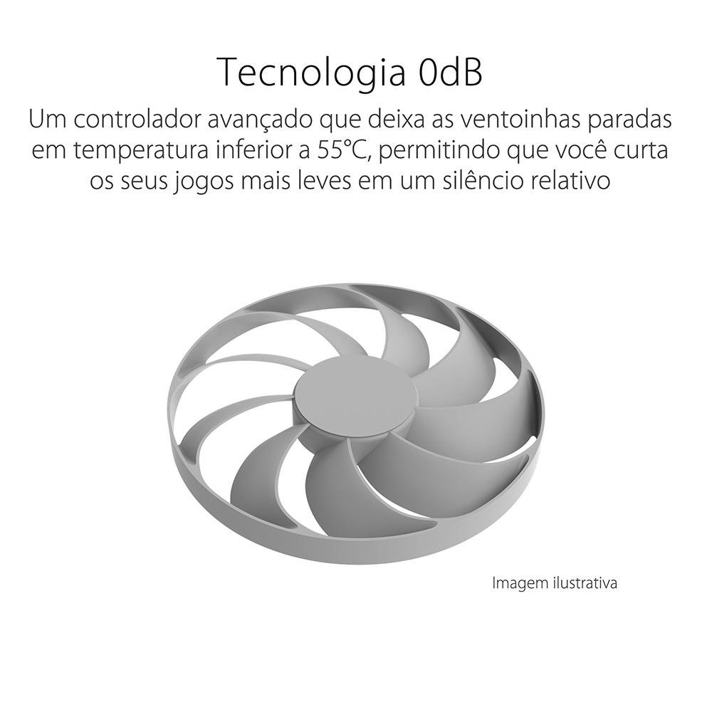 Placa de Vídeo RTX 4060 Dual OC 8G White NVIDIA GeForce, 8GB, GDDR6, DLSS, Ray Tracing, G-Sync - 90YV0JC2-M0NA00