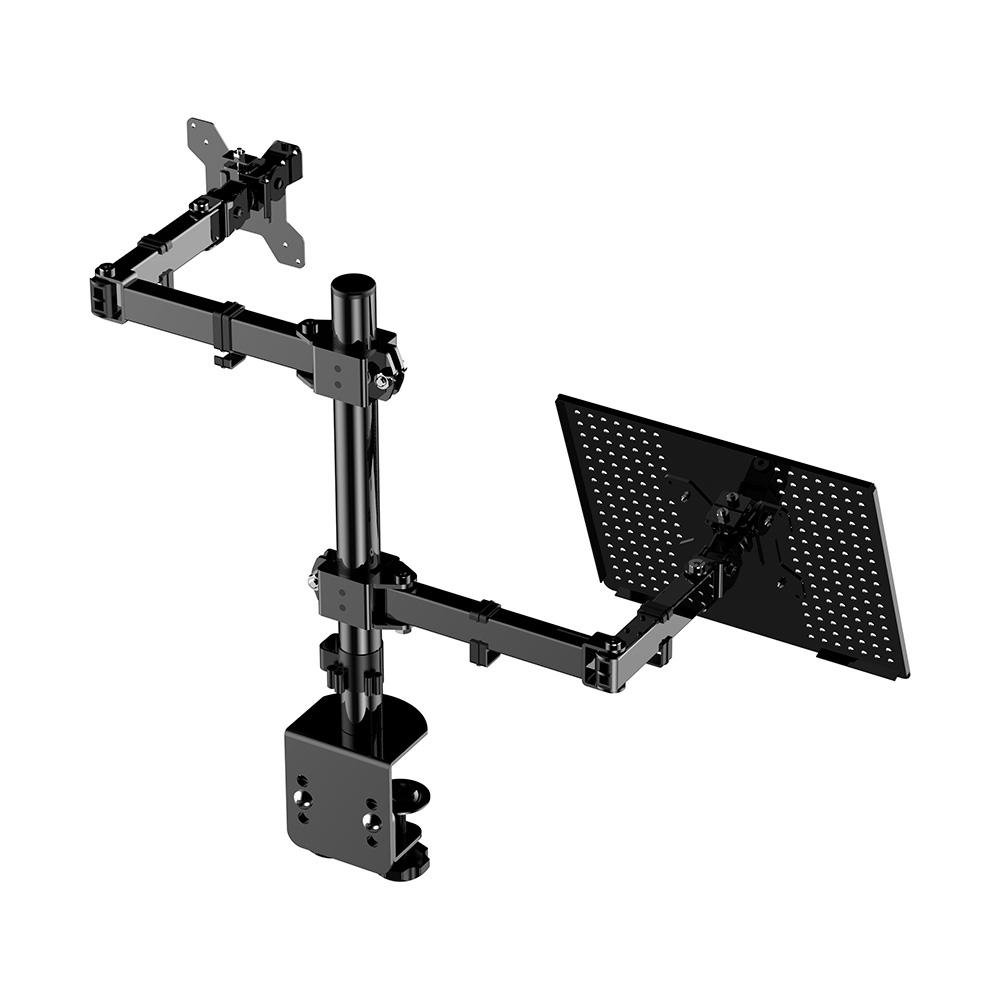 Suporte Duplo para Monitor e Notebook Balão.info Essentials + Balão.info Gaming, Articulado, Monitores de 13 a 32 polegadas - KESME120PT - view 2