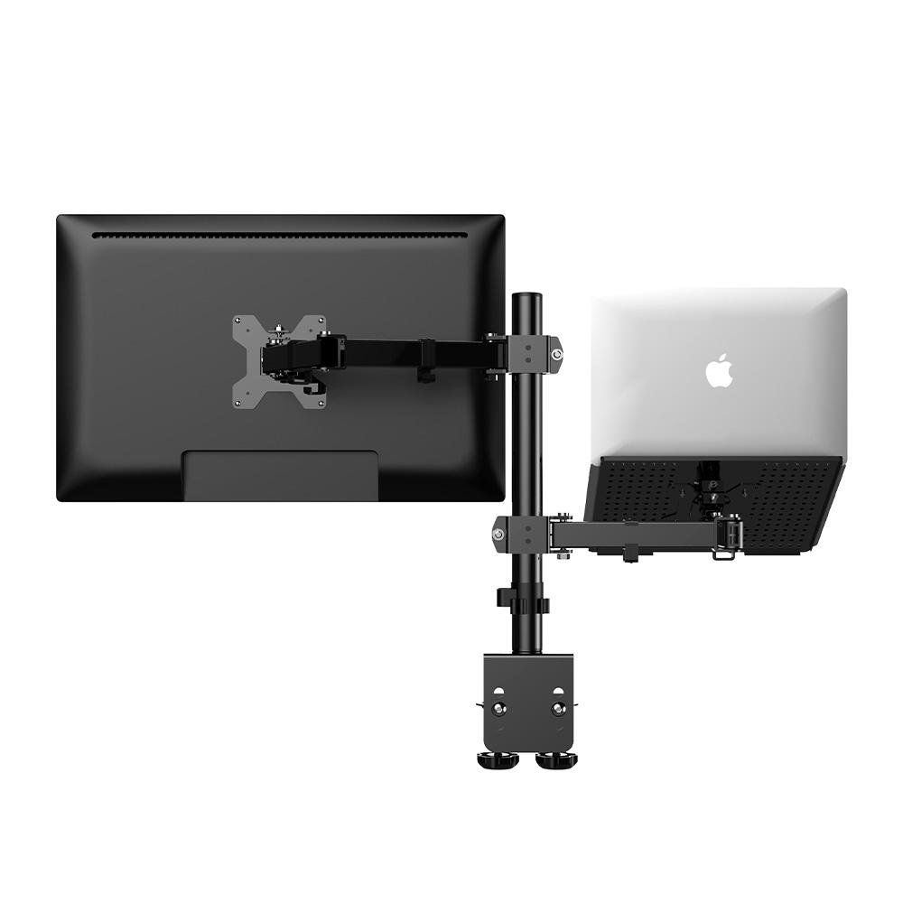 Suporte Duplo para Monitor e Notebook Balão.info Essentials + Balão.info Gaming, Articulado, Monitores de 13 a 32 polegadas - KESME120PT - view 4