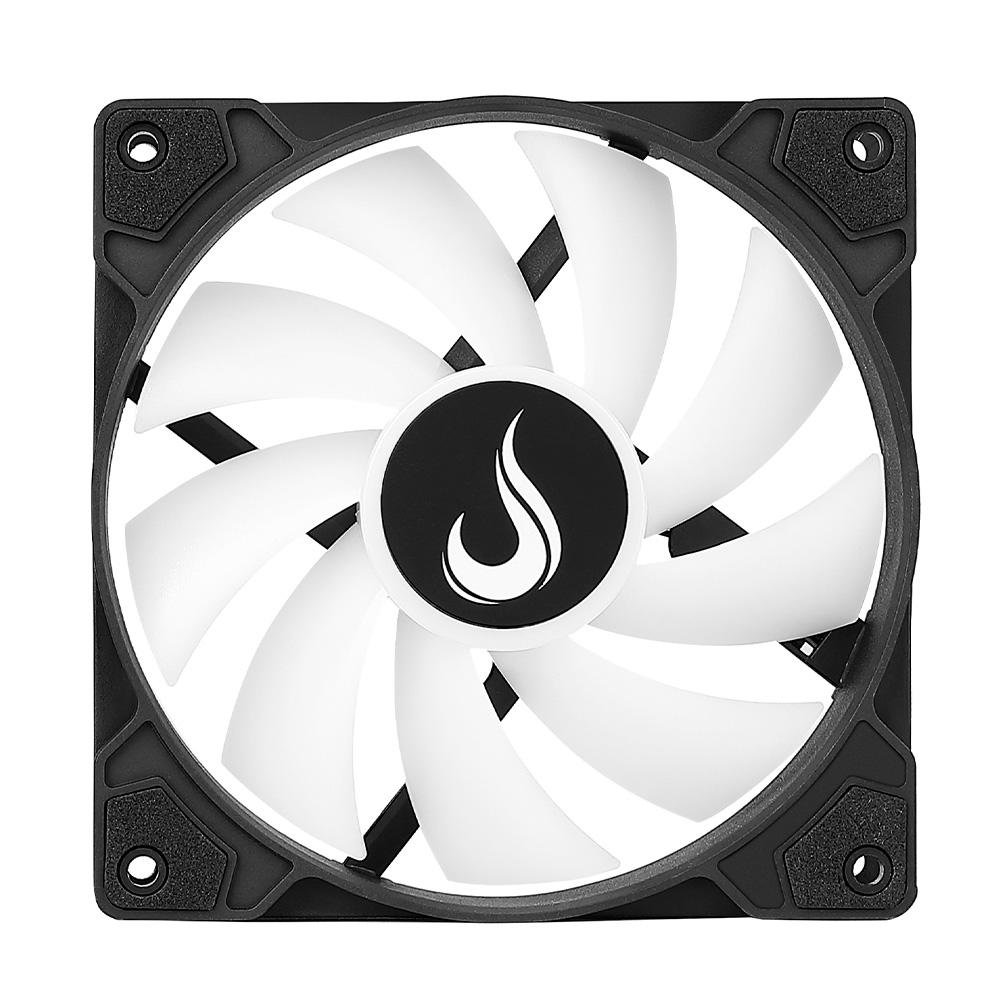 Kit com 3 Ventoinhas Rise Mode X, 120mm, Led ARGB, Preto - RM-XLD-01-ARGB - view 6
