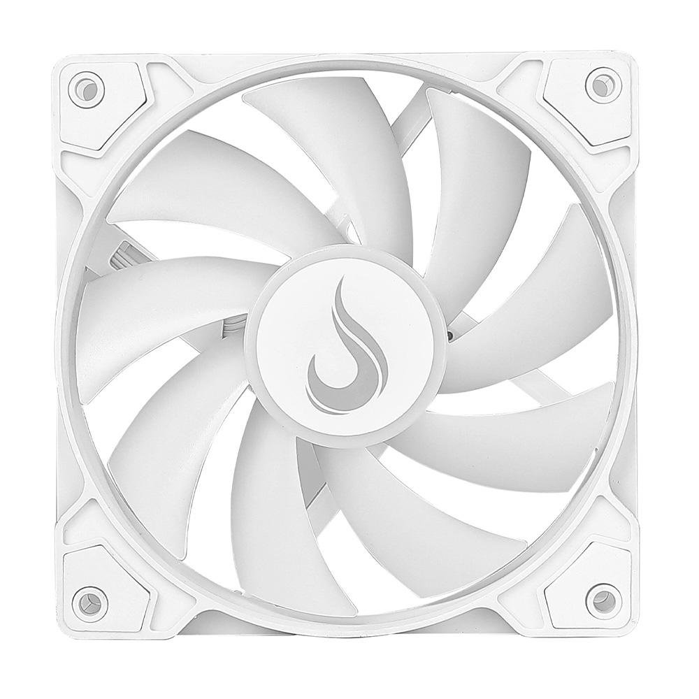 Imagem 7 de 8 do produto Kit com 3 Ventoinhas Rise Mode X, 120mm, Led ARGB, Branco - RM-XLD-02-ARGB