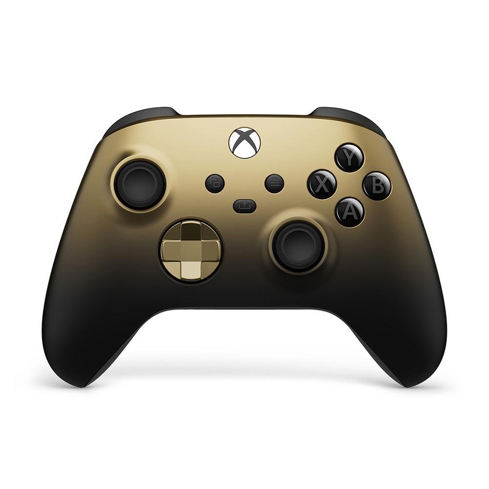 Controle Sem Fio Xbox, Gold Shadow Edição Especial - QAU-00121 Controle Sem Fio Xbox, Gold Shadow Edição Especial - QAU-00121