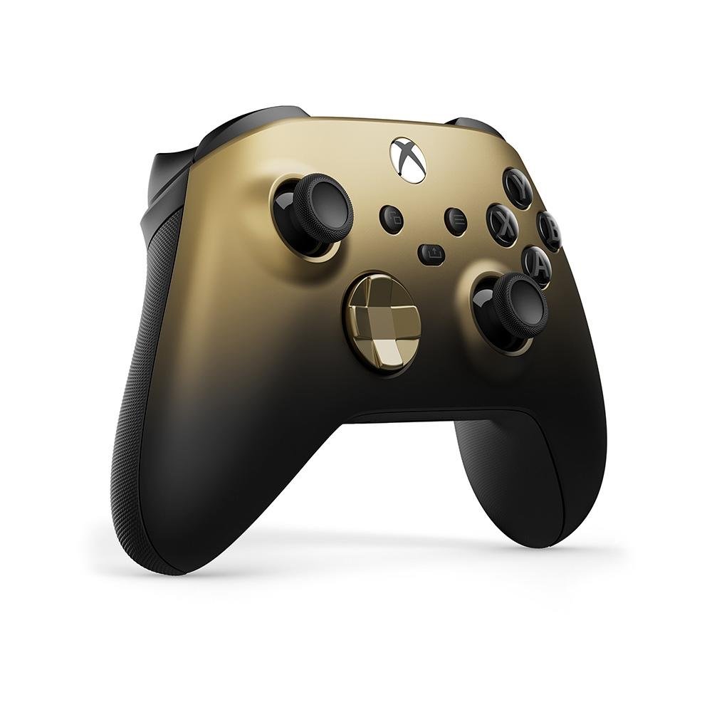Controle Sem Fio Xbox, Gold Shadow Edição Especial - QAU-00121 Controle Sem Fio Xbox, Gold Shadow Edição Especial - QAU-00121