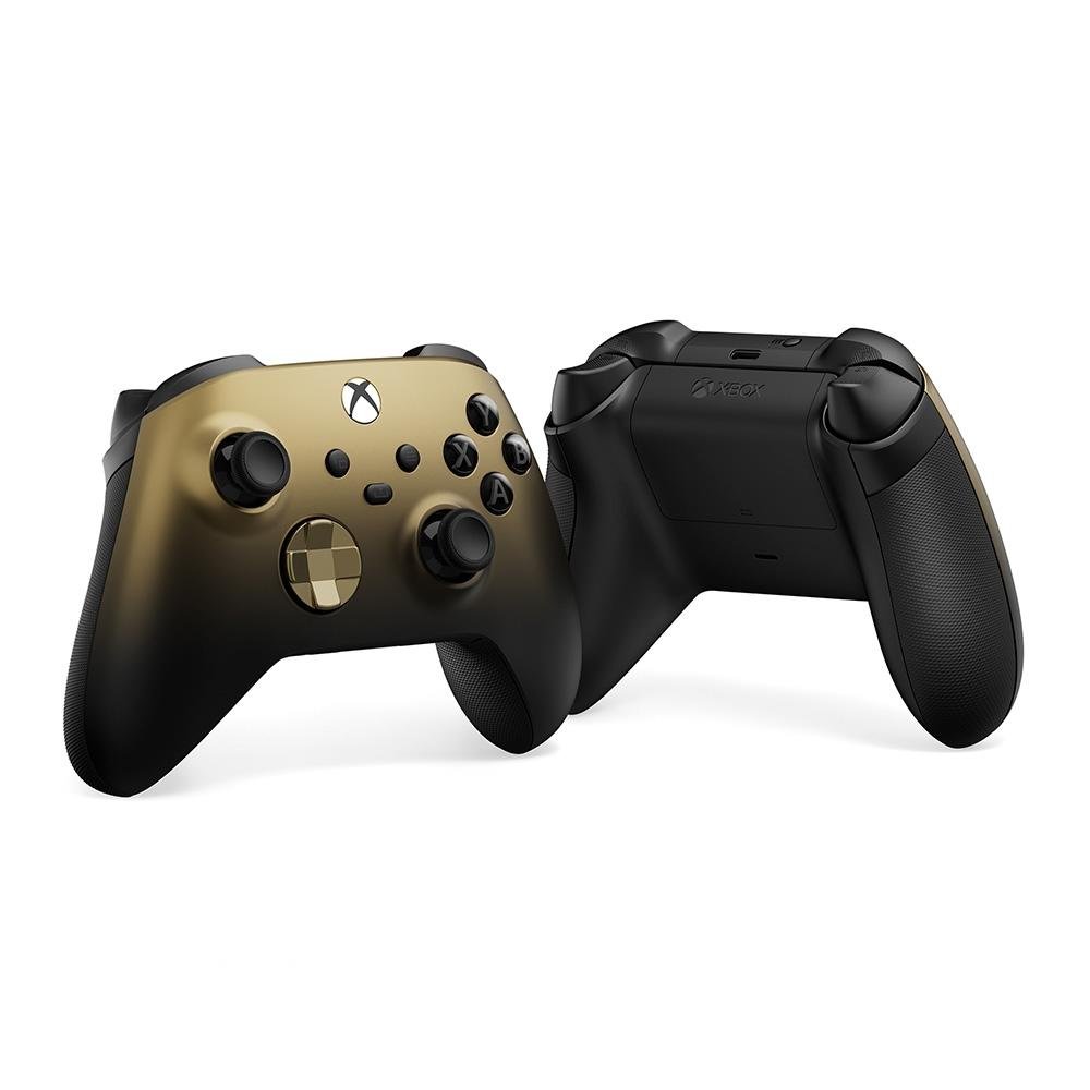 Controle Sem Fio Xbox, Gold Shadow Edição Especial - QAU-00121 Controle Sem Fio Xbox, Gold Shadow Edição Especial - QAU-00121