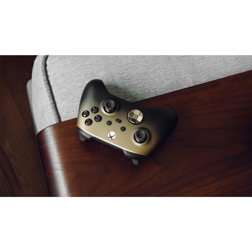 Imagem 10 de 12 do produto Controle Sem Fio Xbox, Gold Shadow Edição Especial - QAU-00121