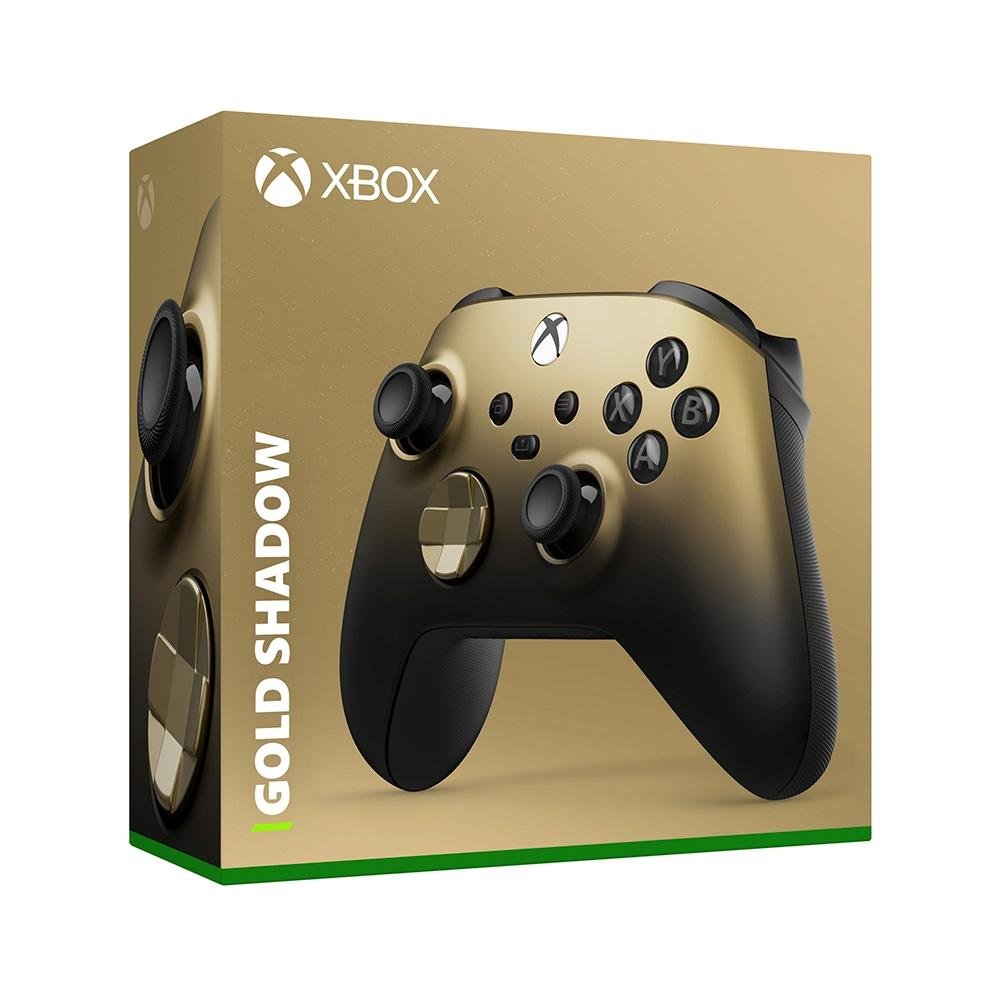 Imagem 11 de 12 do produto Controle Sem Fio Xbox, Gold Shadow Edição Especial - QAU-00121