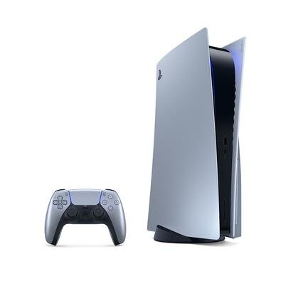 Tampas do console PS5 Sterling Silver | KaBuM!