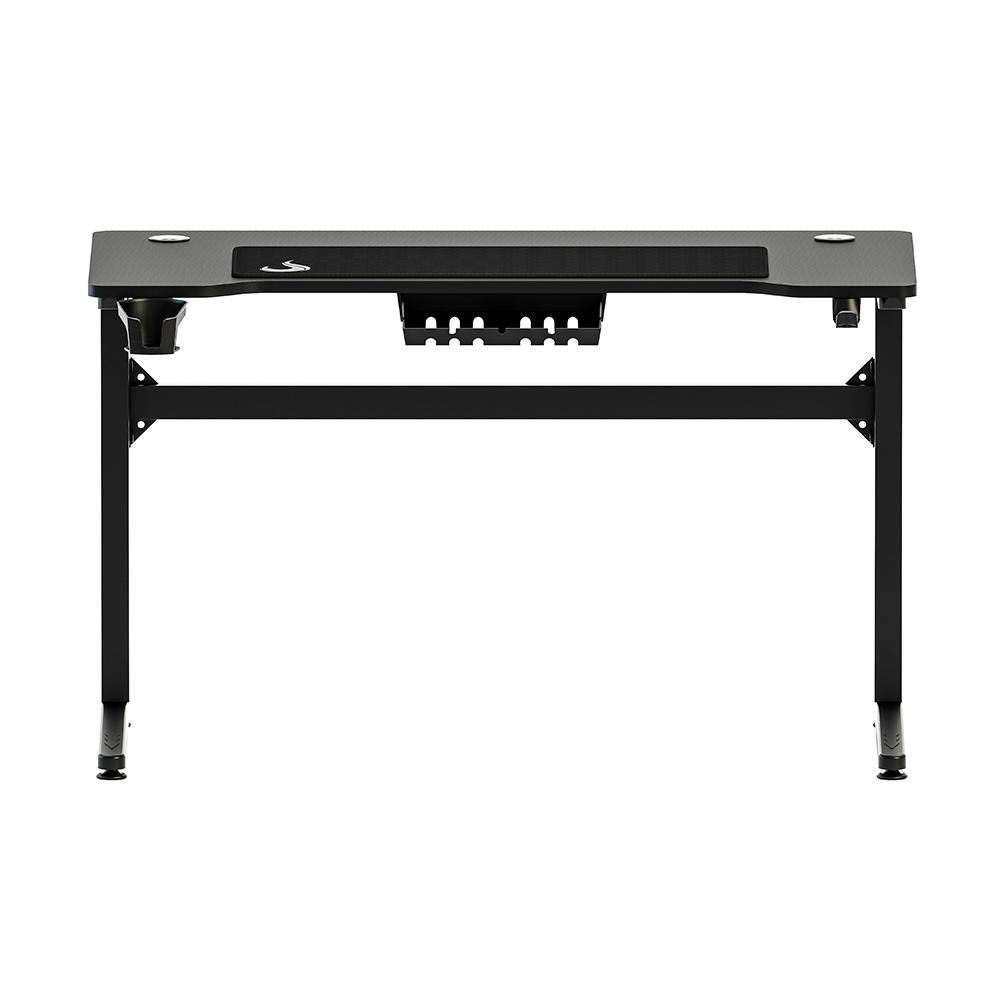 Imagem 5 de 8 do produto Mesa Gamer RGB Rise Mode, Desk 07, Suporte para Copos, Suporte para Headset, Preto - RM-TB-07-BK