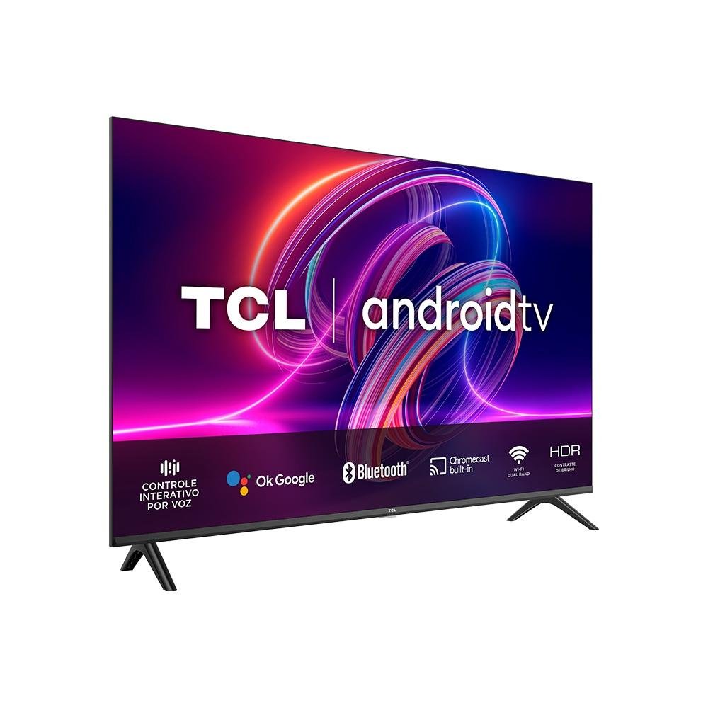 Smart TV TCL S5400A 43 Polegadas LED FHD, HDMI e USB, Bluetooth, Wi-Fi, Android, Dolby Áudio, HDR - 43S5400A Smart TV TCL S5400A 43 Polegadas LED FHD, HDMI e USB, Bluetooth, Wi-Fi, Android, Dolby Áudio, HDR - 43S5400A