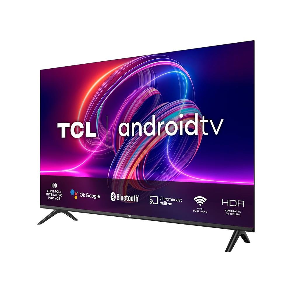 Smart TV TCL S5400A 43 Polegadas LED FHD, HDMI e USB, Bluetooth, Wi-Fi, Android, Dolby Áudio, HDR - 43S5400A Smart TV TCL S5400A 43 Polegadas LED FHD, HDMI e USB, Bluetooth, Wi-Fi, Android, Dolby Áudio, HDR - 43S5400A