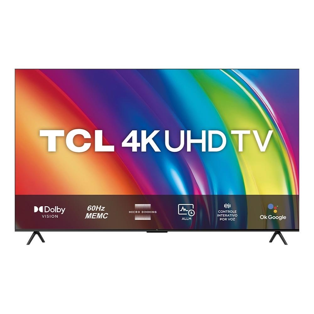 Smart TV TCL 85" LED P745 4K UHD Google TV, Wi-Fi, bluetooth, Google Assistant, Dolby Atmos - 85P745 Smart TV TCL 85" LED P745 4K UHD Google TV, Wi-Fi, bluetooth, Google Assistant, Dolby Atmos - 85P745