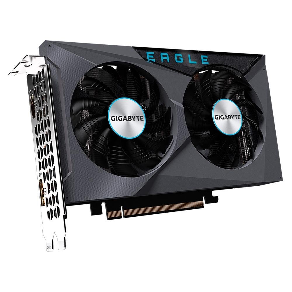 Imagem 4 de 7 do produto Placa de Vídeo Gigabyte RX 6500 XT EAGLE AMD , 4GB GDDR6 - GV-R65XTEAGLE-4GD