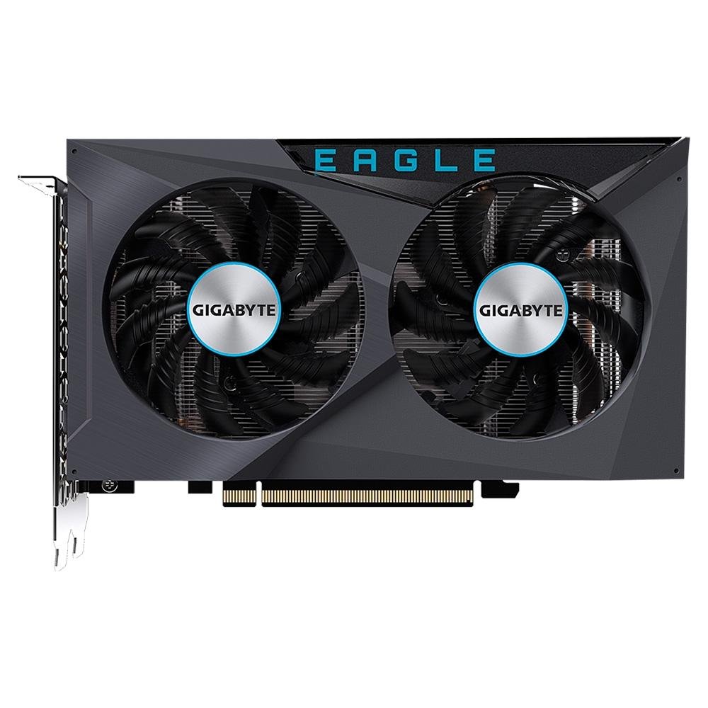 Placa de Vídeo Gigabyte RX 6400 EAGLE AMD, 4GB GDDR6 - GV-R64EAGLE-4GD Placa de Vídeo Gigabyte RX 6400 EAGLE AMD, 4GB GDDR6 - GV-R64EAGLE-4GD
