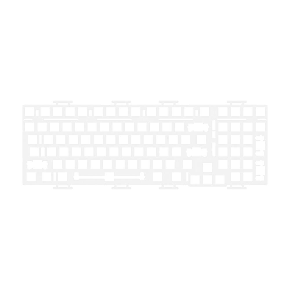 Plate Para Teclado Monsgeek Branco, M1 Pom - 6975351381259