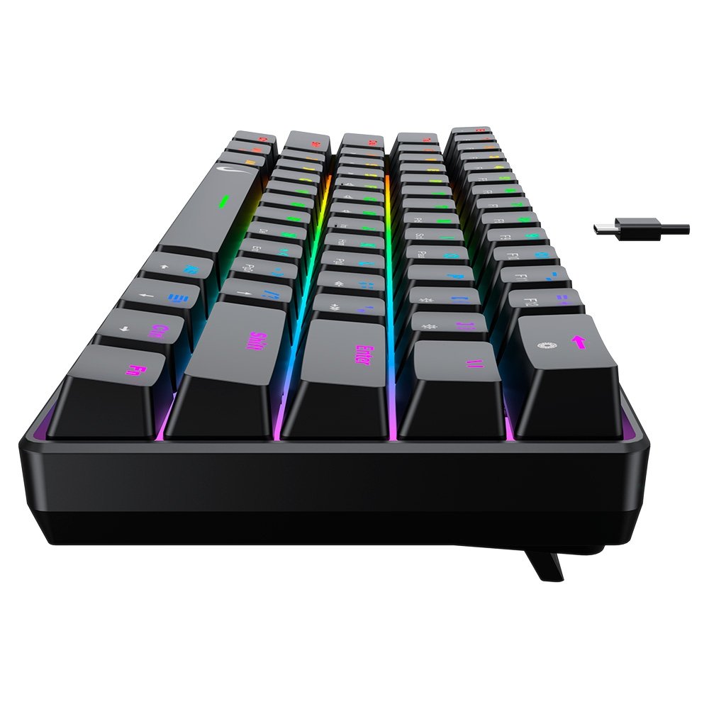 Teclado Mecânico Gamer Rise Mode GM1 Black, RGB, Switch Outemu Red - RM-TCM-GM1-BRED - view 5