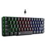 Teclado Semi Mecânico Gamer Rise Mode G2 Mini, RGB, USB-C, Layout 60%, Preto - RM-TG-02-B