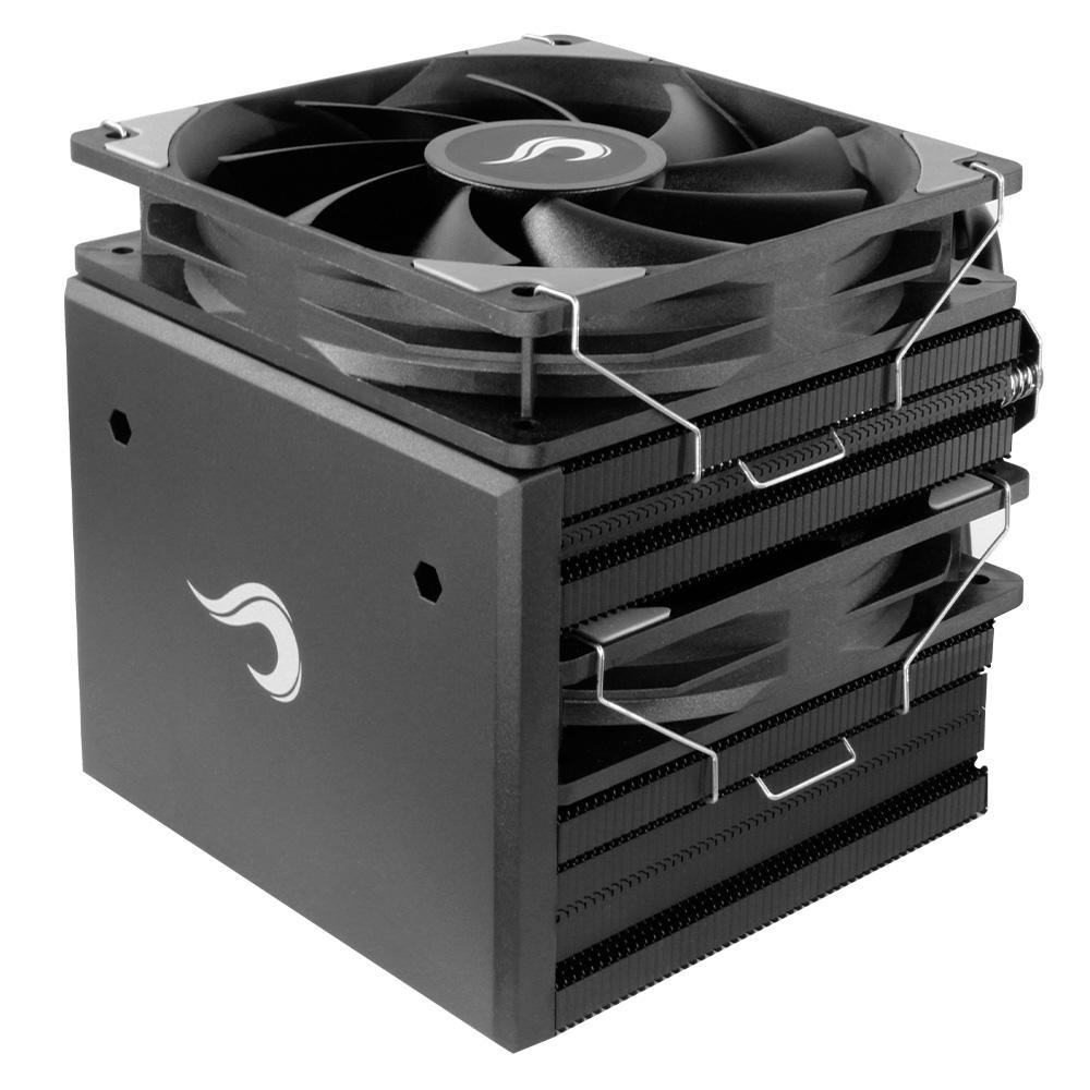 Air Cooler Gamer Rise Mode Storm 8 Black, AMD/Intel, 120mm, Preto - RM-ACST-B - view 12