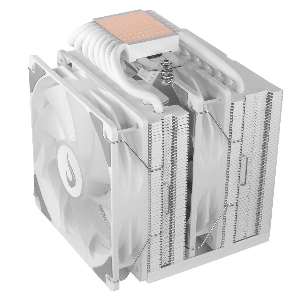 Air Cooler Gamer Rise Mode Storm 8 White, AMD/Intel, 120mm, Branco - RM-ACST-W - view 11