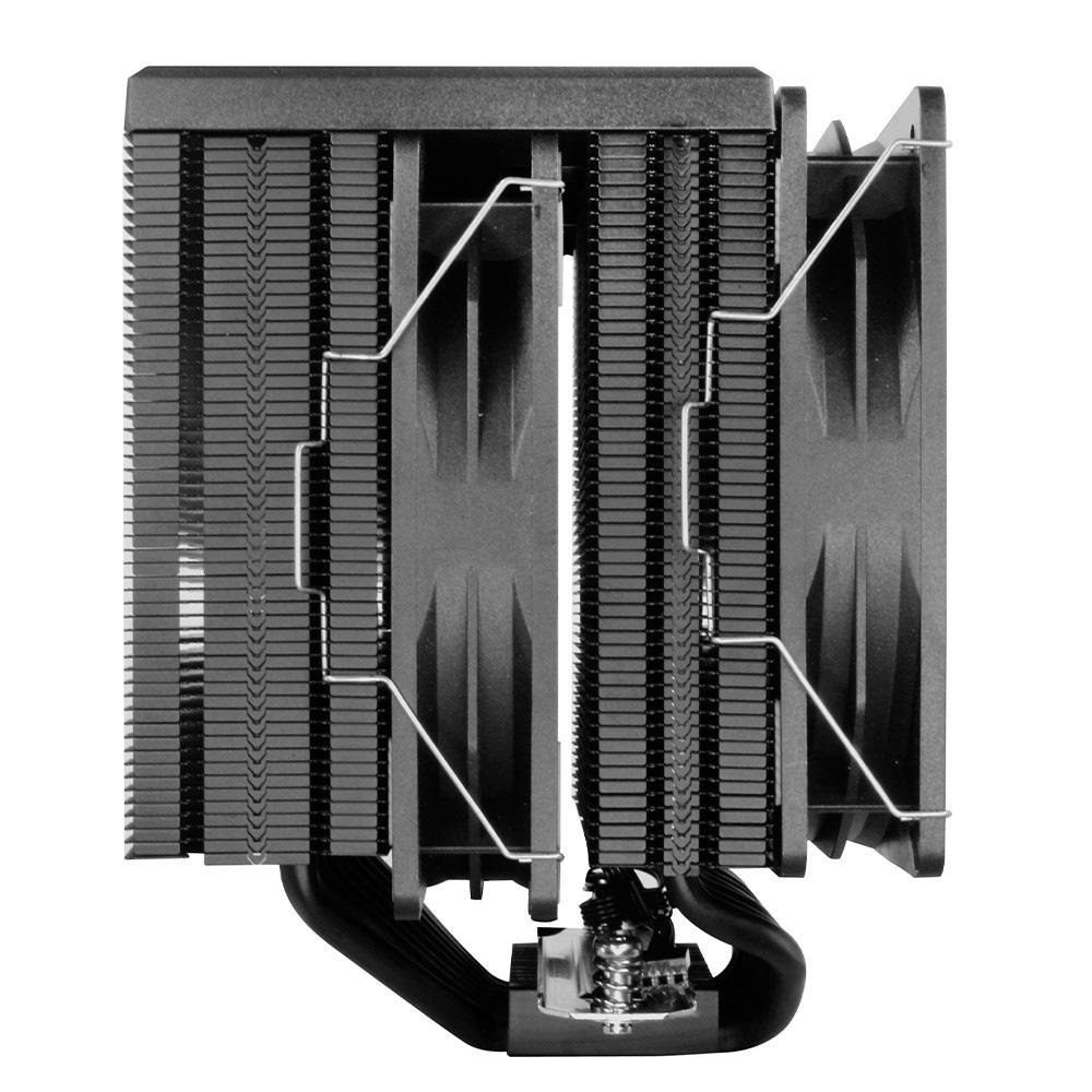 Air Cooler Gamer Rise Mode Storm 8 Black, ARGB, AMD/Intel, 120mm, Preto - RM-ACST-ARGB-B - view 11