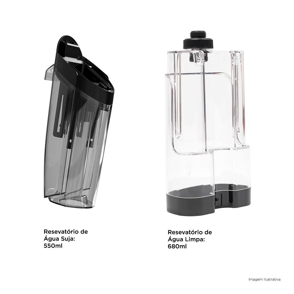 Aspirador Vertical Sem Fio wessen Clean Pro 300, Aspira e Passa Pano, Autolimpante, 4000mAh, Bivolt, Branco - WNAV300BR Aspirador Vertical Sem Fio wessen Clean Pro 300, Aspira e Passa Pano, Autolimpante, 4000mAh, Bivolt, Branco - WNAV300BR