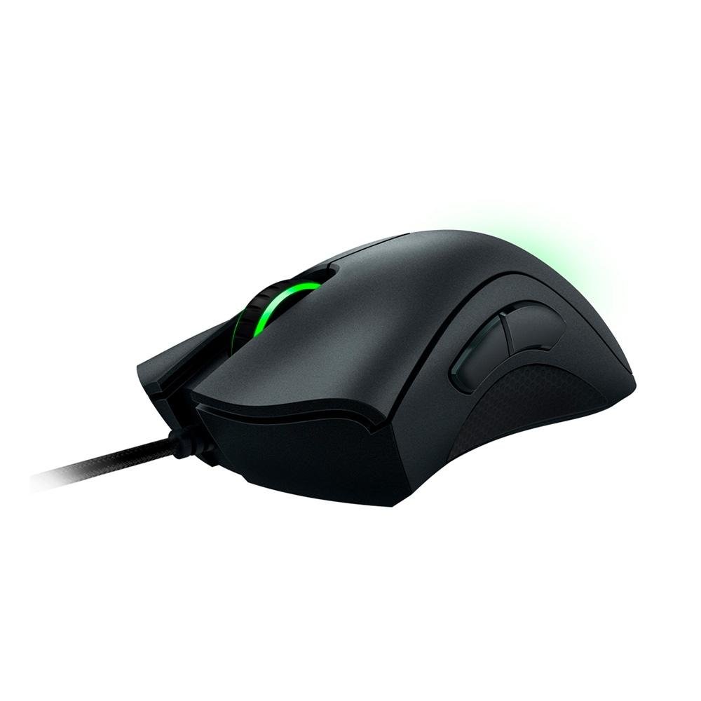 Mouse Gamer Razer Deathadder Essential, LED Verde, 6400 DPI, 5 Botões, Preto - RZ0103850100R3M1 Mouse Gamer Razer Deathadder Essential, LED Verde, 6400 DPI, 5 Botões, Preto - RZ0103850100R3M1